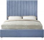 Candace Velvet Upholstered Bed - Image 2