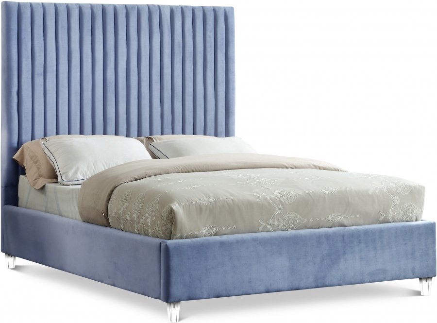2152.jpg Candace Velvet Upholstered Bed - Image 1