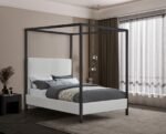 James Linen Textured Fabric Upholstered Bed - Image 2