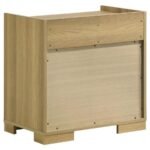 HYLAND 5-PIECE QUEEN BEDROOM SET NATURAL - Image 6