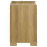 HYLAND 2-DRAWER NIGHTSTAND BEDSIDE TABLE NATURAL - Image 8