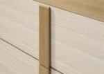 HYLAND 2-DRAWER NIGHTSTAND BEDSIDE TABLE NATURAL - Image 10