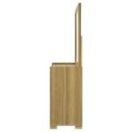 HYLAND 6-DRAWER DRESSER WITH MIRROR NATURAL - Image 4