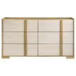 HYLAND 6-DRAWER DRESSER NATURAL - Image 3