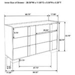 HYLAND 6-DRAWER DRESSER NATURAL - Image 14