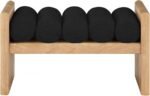 Waverly Boucle Fabric Upholstered Bench - Image 3