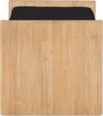 Waverly Boucle Fabric Upholstered Bench - Image 4