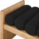 Waverly Boucle Fabric Upholstered Bench - Image 5