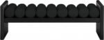 Waverly Boucle Fabric Upholstered Bench - Image 3
