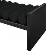 Waverly Boucle Fabric Upholstered Bench - Image 6