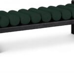 Waverly Boucle Fabric Upholstered Bench