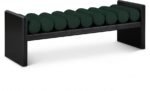 Waverly Boucle Fabric Upholstered Bench