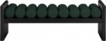 Waverly Boucle Fabric Upholstered Bench - Image 4