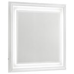 CASSIA 5-PIECE QUEEN LED BEDROOM SET WHITE HIGH GLOSS - Image 9