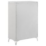 CASSIA 5-PIECE QUEEN LED BEDROOM SET WHITE HIGH GLOSS - Image 12
