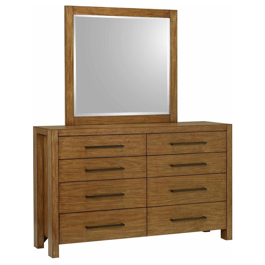 215854_SP1x900.jpg ADDERLEY DRESSER MIRROR WARM BROWN - Image 1