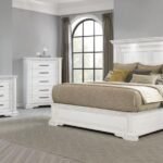 MCKINNEY 5-PIECE QUEEN BEDROOM SET VINTAGE WHITE