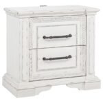MCKINNEY 5-PIECE QUEEN BEDROOM SET VINTAGE WHITE - Image 5