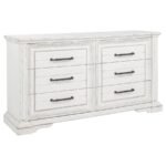 MCKINNEY 5-PIECE QUEEN BEDROOM SET VINTAGE WHITE - Image 7