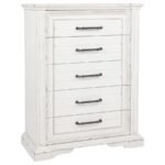 MCKINNEY 5-PIECE QUEEN BEDROOM SET VINTAGE WHITE - Image 11