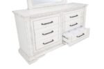 MCKINNEY 5-PIECE QUEEN BEDROOM SET VINTAGE WHITE - Image 14