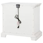 MCKINNEY 2-DRAWER NIGHTSTAND WITH DUAL USB VINTAGE WHITE - Image 8