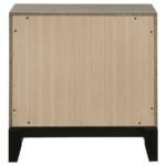 WATSON 2-DRAWER NIGHTSTAND BEDSIDE TABLE LIGHT TAUPE - Image 7