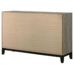 WATSON 6-DRAWER BEDROOM DRESSER CABINET LIGHT TAUPE - Image 8