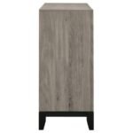 WATSON 6-DRAWER BEDROOM DRESSER CABINET LIGHT TAUPE - Image 9