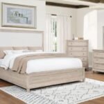 PEMBROKE 5-PIECE QUEEN BEDROOM SET WASHED OAK