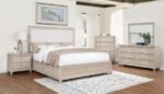 PEMBROKE 5-PIECE QUEEN BEDROOM SET WASHED OAK