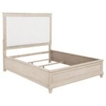 PEMBROKE 5-PIECE QUEEN BEDROOM SET WASHED OAK - Image 3