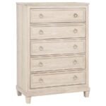 PEMBROKE 5-PIECE QUEEN BEDROOM SET WASHED OAK - Image 11