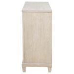 PEMBROKE 6-DRAWER BEDROOM DRESSER CABINET WASHED OAK - Image 5
