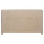 PEMBROKE 6-DRAWER BEDROOM DRESSER CABINET WASHED OAK - Image 7