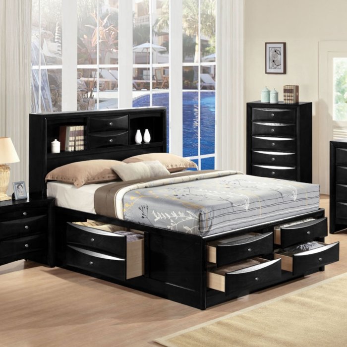 21606ek.jpg Ireland EK Bed W/Storage - Image 1