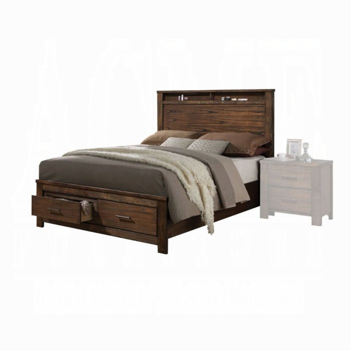 21677ek.jpg Merrilee EK Bed W/Storage - Image 1