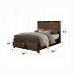 Merrilee EK Bed W/Storage - Image 2
