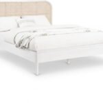 Siena Ash Wood And Natural Cane Bed