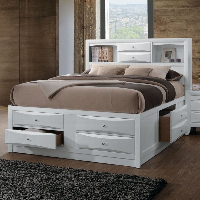 21696ek_4.jpg Ireland EK Bed W/Storage - Image 1