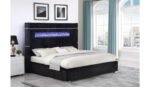 2215 BLACK KING BED