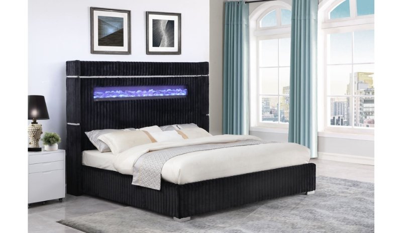2215-Black-QB-Rsc-2.jpg 2215 BLACK KING BED - Image 1