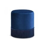 Teddy Velvet Upholstered Stool