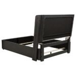 LEANDRO 5-PIECE QUEEN BEDROOM SET BURNISHED BLACK - Image 4