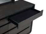 LEANDRO 5-PIECE QUEEN BEDROOM SET BURNISHED BLACK - Image 14