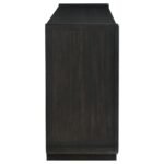 LEANDRO 8-DRAWER BEDROOM DRESSER CABINET BURNISHED BLACK - Image 9