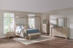 SOLANO 5-PIECE QUEEN BEDROOM SET WEATHERED MANGO