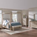 SOLANO 5-PIECE QUEEN BEDROOM SET WEATHERED MANGO