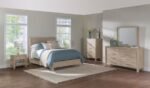 SOLANO 5-PIECE QUEEN BEDROOM SET WEATHERED MANGO