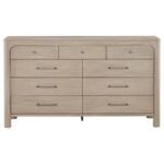SOLANO 9-DRAWER BEDROOM DRESSER CABINET WEATHERED MANGO - Image 3